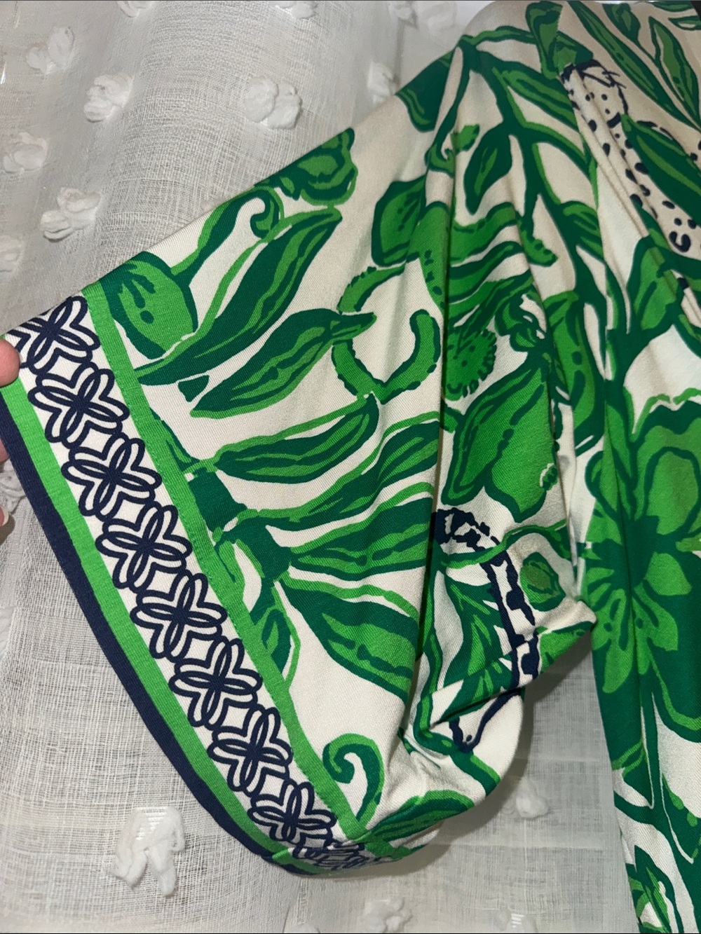 Lilly Pulitzer Wisteria Elbow Sleeve Maxi - Escape Plan - Picture 5 of 8